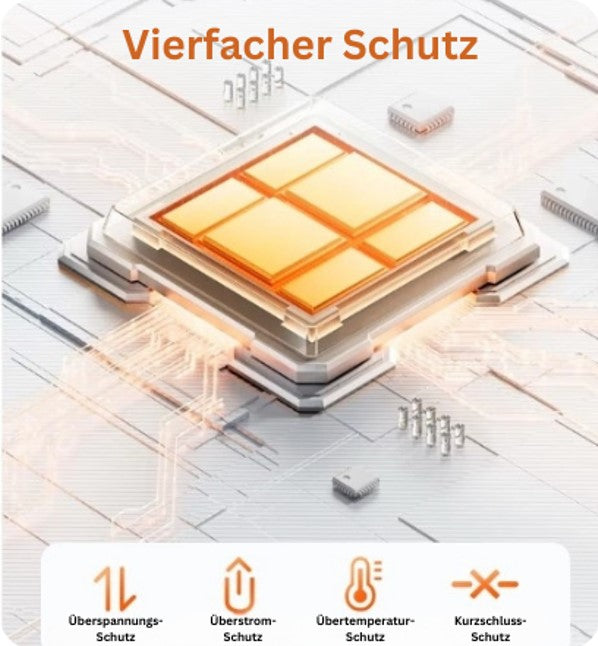 FlashCharge-Power in Rekordzeit! Smartes 6 in 1 Kabelloses Schnellladegerät mit neuster Technologie und coolen Features